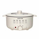 Aux Electric Hot Pot Haushalt Multifunktion Heißtopf 4L Kapazität Studenten Schlafloser Nicht-Stick Elektrisch Kochkochgeschenke Lieferung WXY6627 Aux 6L Electric Hot Pot Aux Marke