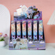 UHFQ mermaid Falls New Blind Box Stift kreativer Cartoon niedliche Ins High Precision Press Neutral Stift Schnell trockenes schwarzes Wasser X-6196 Kamen Rider Blind Box Stift zufällig 6 0,5 mm 0,5 mm x Single