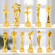 Youxueku Metal Trophy Customized Basketball Football Table Tennis Badminton Dance Games Students and Children's Competition 9901