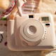 POPOTO instant camera one-time imaging MINI photo paper instant school gift camera commemorative ccd student camera Spring peach powder instant + full accessories + 10 pieces of Fuji mini photo paper