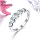 CAJJ Francois Aquamarine Ring 925 Silver Natural Colored Treasure Simple Daily Gift Hong Kong 17#