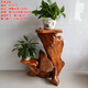 Wurzelschnitzverzierungen natürliche Baumwurzeln Großer Blumenständer Massivholz Wurzel Wohnzimmer Bonsai Basis Kampfer Holz Blumenständer künstlerische Ornamente H6221