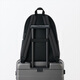 MUJI (MUJI) with PC storage bag thick backpack backpack for men and women bag computer bag school bag travel bag new EFE01A5A black length 43* width 32* height 14cm