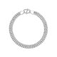 Yuanyang Jinlou PT950 Platinum Boss Bracelet Platinum Horsewhip Chain Fashion Jewelry Holiday Birthday Gift for Husband and Friends About 9.5g