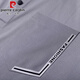 皮尔卡丹（pierre cardin）秋季冰丝无痕t恤男士长袖翻领polo衫凉感有口袋兜中年体恤爸爸装 灰色-7036 M 165
