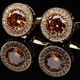 NOSSKISS Fugui Gold Crystal Cufflinks Men's Crystal Cuff Nail Shirt Cufflinks High-end Gift Box Method Birthday Gift Gift Gift Gift Gift Gift Gift Gift Gift Gift Gift Gift Gift Gift Gift Gift Gift Gift Gift Gift Gift Gifts