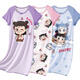 Balabala Kinderpyjama dünne Sommermodal Big Boy Girl Nachthemd Eltern-Kind-Heimkleidung Nezha 2025 neues Mädchen 1m-ST-12415 170 18 Größen (150-155) cm