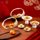 Huit trésors du vieux coffret cadeau de pâtisserie de Shanghai, huit pièces de spécialités, cadeaux pour les aînés et les dirigeants, cadeaux sincères pour le Nouvel An, coffret cadeau de pâtisserie de spécialité de Shanghai 695g