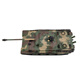 Henglong 3879 Leopard G military model 7.0 smoke infrared battle bomb main battle tank boy remote control car Leopard G basic version