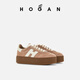 
HOGAN women's shoes early autumn new product Platform series H698 fashion thick-soled casual shoes pink 36