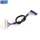 Zejie FIX-30PIN LCD LVDS dual 8-screen cable with buckle and ground wire 25/30/40/50/60/100/150 FIX-30PIN with card 500MM No Specifications