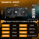 Tarjeta gráfica Gigabyte trifásica sin intereses RX 9070/XT Magic Eagle/Xiaodiao computadora de escritorio Diseño de renderizado AI tarjeta gráfica para juegos de deportes electrónicos pantalla independiente RX9070XT GAMING OC 16G Magic Eagle