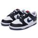 耐克（NIKE）官方舰店女鞋板鞋新款时尚复古DUNK LOW轻便运动鞋低帮时尚休闲鞋 HJ9202-001/黑白蓝/新上市 38