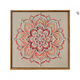 
Shantoulin Village Chinese style Songjin Pearl Painting DIY Material Pack Mother's Day Event Intangible Cultural Heritage Handmade Gift Sense Decoration Painting LL13571 [Full Color Injection Painting] Give some diamond pen 40*40cm thick solid wood inner frame + beautiful outer frame