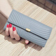 Sepholun (seefulun) soft cowhide long clutch new leather large capacity temperament wallet taro purple