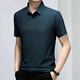 Danjun middle-aged and young father summer clothing Polo shirt for men 2025 summer thin middle-aged ice silk casual short-sleeved T-shirt for men 11167 dark gray 11167 dark gray 2XL 141-160Jin[Jin equals 0.5 kg]