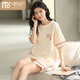 Modal 2025 new pajamas for women's summer pure cotton shorts shorts spring and autumn summer style can be worn outside home clothing suit ZH-9853# shorts M (80-100Jin[Jin equals 0.5 kg])