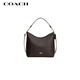 COACH brand direct supply women's LAUREL36 large shoulder bag dark brown CY685 New Year gift