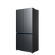 Midea Xiongdundun Pro 601 liter cross four-door flat screen fully embedded ultra-clean technology automatic ice making, taste and freshness preservation home smart large refrigerator BCD-601WUSIGPZM star magnetic gray