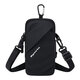 Event-level sports arm bag, multi-functional running mobile phone storage bag, fitness wrist arm bag, casual cross-body bag black, cross-body bag black