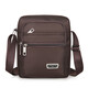 Herrenbeutel Casual Recond Bag Oxford Stoff kleiner Rucksack Herrenbeutel Casual Crossbody Bag Canvas Bag Tragbarer Geschäftstrend [Square-Pull Basic Style]+[YZ3519 Black]