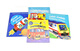 
Awesome Engines Dig Dig Digging Choo Choo Clickety-Clack Children's Transportation Popular Science Picture Books 4 Books English Learning Enlightenment Books Excavator Original Imported Books Emergency Rescue