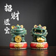 BOSSY Forbidden City Style Cultural Creation Lucky Stone Lion Pair Lucky Fortune Creative Arts and Crafts Ornament Company Personal Souvenir Pair Lucky Fortune Pair Gold + Base + Gift Box
