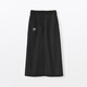 MUJI Women's Washed Herringbone Straight Skirt Long Skirt Women's Pure Cotton 25 Years Autumn Skirt Women's Black M (160/66A)
