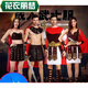 Blumenkleidung Limeng Griechisch Gladiator Erwachsener italienischer alter römischer spartanischer Krieger Kleidung Ninja Danzanzug AJ12052