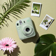 Fuji (FUJIFILM) Polaroid mini12 Polaroid camera photo paper one-time imaging photo birthday gift Mini12 hydrangea blue international version birthday gift
