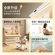 JD.com 2.0 extended dual light source children's learning desk desk chair set lift student writing desk 1.2m brown