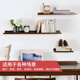 Jiayi solid wood storage rack on the wall punch-free storage rack partition wall hanging bookshelf entryway laminate wall wooden storage rack