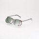 MPPMCK9704 Gafas de sol de estilo japonés Clip 9765 Gafas Clip Retro Gafas de sol polarizadas Luz colgante 9767 Visión nocturna Amarillo (efecto de mejora de la luz) 55 Tamaño (tamaño extra grande)