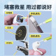 Bagang mobile phone charging port cleaning dust tool earpiece cleaning speaker hole cleaning dust removal mobile phone hole cleaning tool tail plug gap multifunctional cleaning brush needle headphone speaker mobile phone cleaning brush-purple-1 root