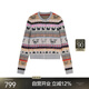 Jnby/Jiangnan Buyi [100% Wolle] Frühlings- und Herbst -Strick -Cardigan Fair Island -Pullover 5o9313090 683/Verschiedenes hellrosa S