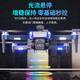 Norbman drone aerial photography high-definition professional aircraft with screen remote control children's toys boy aircraft model aircraft birthday gift LF670 [LCD screen Max] double electric-EIS obstacle avoidance