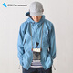 Klattermusen 10651m asa dieu vêtements de choc léger masculin-asynja veste m's granit bleu 675 / bleu granit m