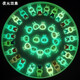Labubu Labu mini blind box around trendy cartoon blind bag children's small gift luminous ornament toys [random 20 packs] Luminous Rabu Blind Bag