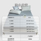 
Ivy Waterproof Bedding Sheet Mattress Protective Cover Bed Cover Baby Sheet Cover Mocha Gray 180*200cm
