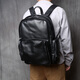 Sac de luxe de luxe anysmic sac masculin authentine cuir sac à dos pour hommes sac à dos sac d'ordinateur sac à dos sac à dos rétro rétro noir