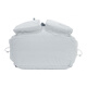 North Face Breeze Fashion Logo Sac à dos en nylon imprimé pour les femmes gris gris froid gris