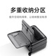 Mijia Xiaomi suitcase 18-inch trolley case for men and women large capacity business travel suitcase front open-cover password box dark gray silver