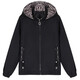 Woodpecker Women's Short Jacket Spring and Autumn 2025 New Middle-aged Mother Loose Casual Large Size Hooded Top Brick Red 2XL (Suggested 125-140Jin [Jin equals 0.5 kg])