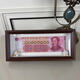 Ruoyu 100 yuan photo frame with money creative diy 10 billion banknotes decorative picture frame table to increase transportation of multi-gold ornaments bright coffee color 10 billion style 12*32cm (inner diameter 10*30cm does not include coins)