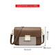 Golden Fox (Foxer) 2025 Nouveau cadeau de luxe Luxury Retro Tofu Small carré Sac pour femmes Single Band Crossbody Bag Gift For Girlfriend Black