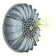 
Jinshuai XQB75-378 XQB75-3882 XQB75-378B Washing Machine Wave Wheel 38.5CM 11-tooth Ordinary PVC material Wave Wheel