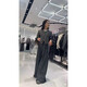Uhfr Mall ENOS 2025 Spring Sittle Trait Chaqueta corta Mujeres 1047 Negro y Gris S 90-105Jin [Jin equivale a 0.5 kg]
