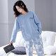 
Urban Beauty Official Website Pajamas for Women in Spring Winter Pure Cotton Long Sleeve Trousers Home Furnishing Clothing 2025 New Casual Women's Set XB9922-Women's Model M_Code [80-100Jin [Jin equals 0.5 kg]]