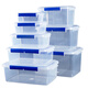 
Yonghuan Fresh Box Refrigerator Rectangular Sealing Box Kitchen Storage Box [3L] Sealed 9905 [8x19x9cm]