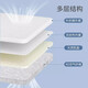Shengmei Island Air Fiber Baby Mattress Latex Mat Children's Kindergarten Special Splicing Mattress Baby Mat Four Seasons Air Latex Style Knitted Cotton + 3D Breathable Moisture 200*90